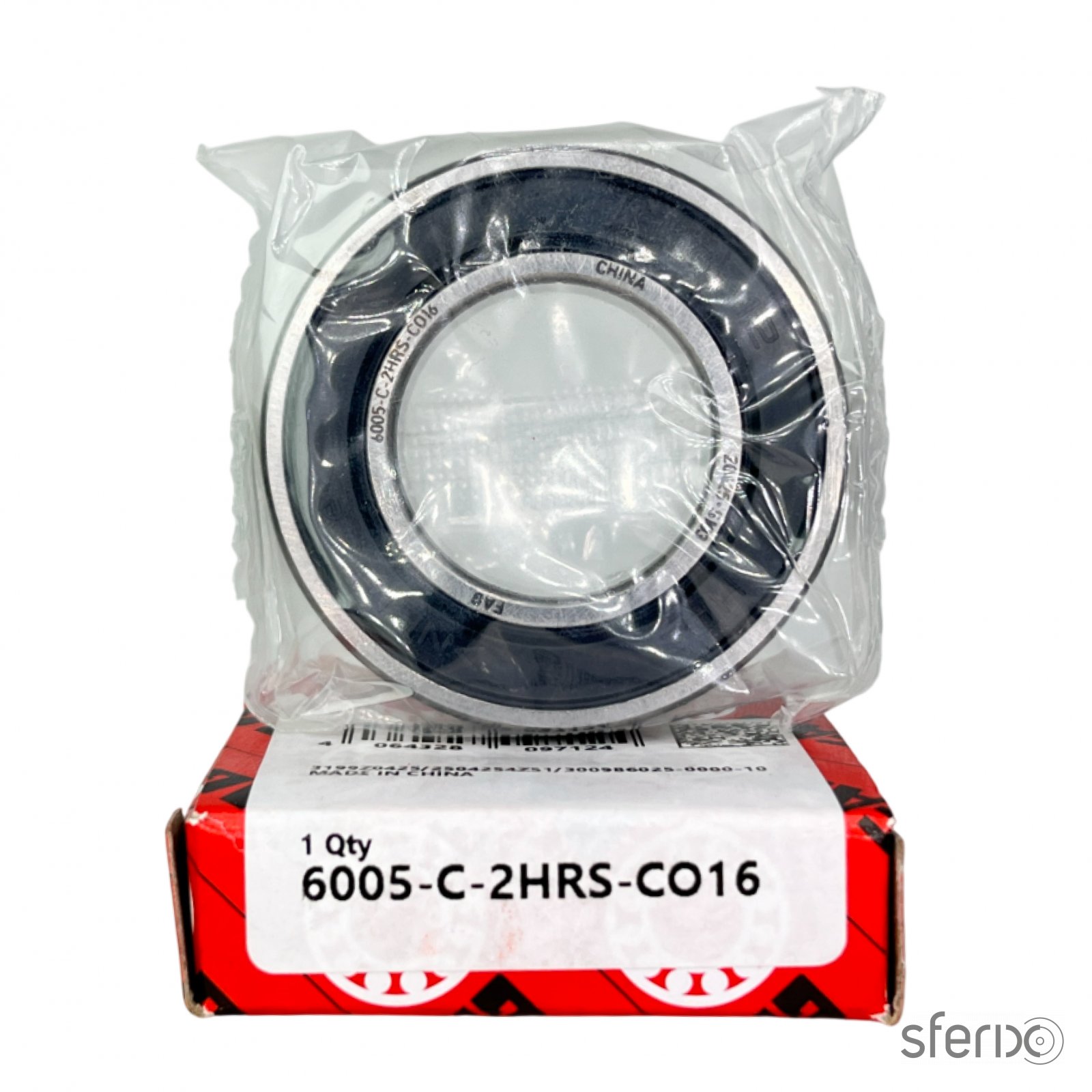 Радиальный однорядный подшипник 6005 C-2HRS-C016 FAG - Сферикс - фото -  1